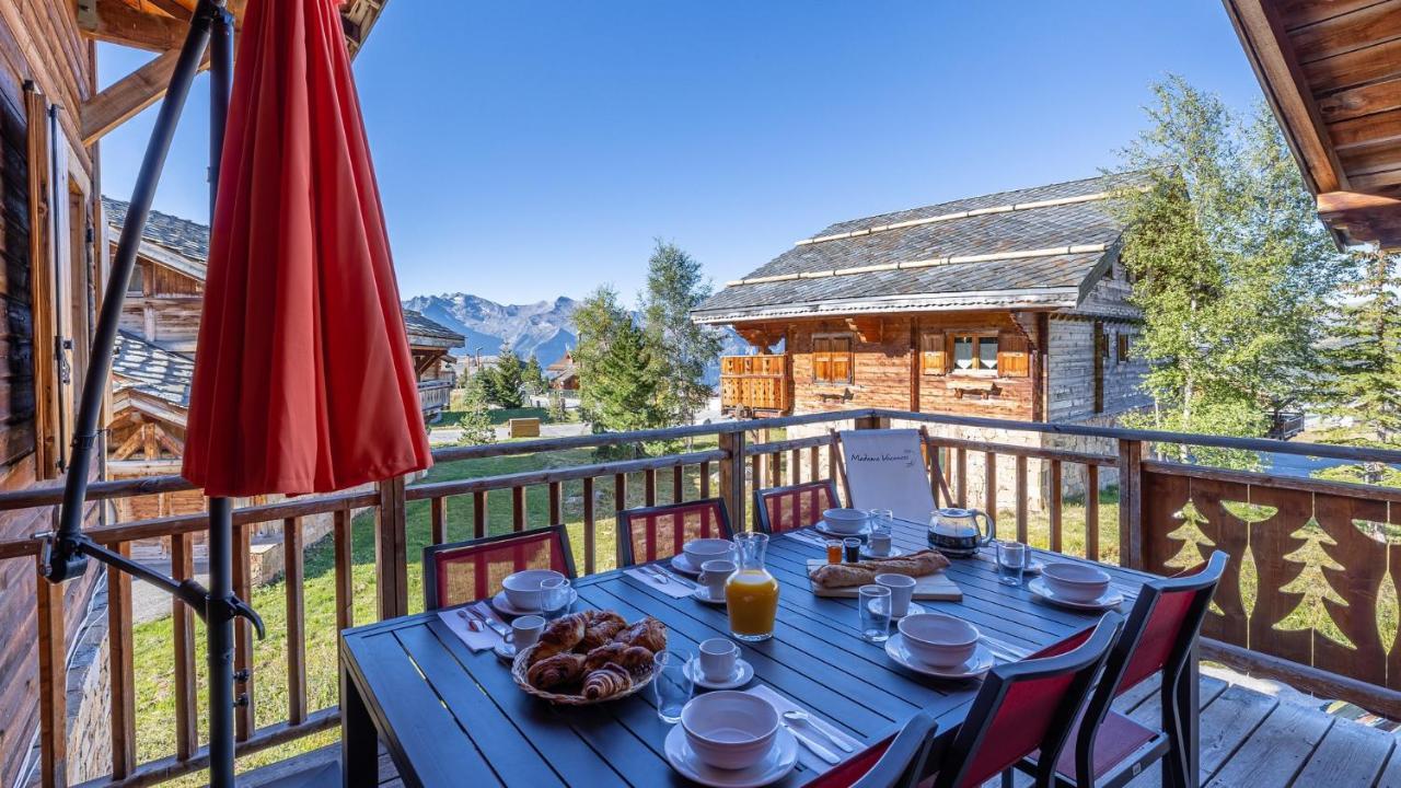 Madame Vacances Les Chalets de l'Altiport Alpe d'Huez Exterior foto