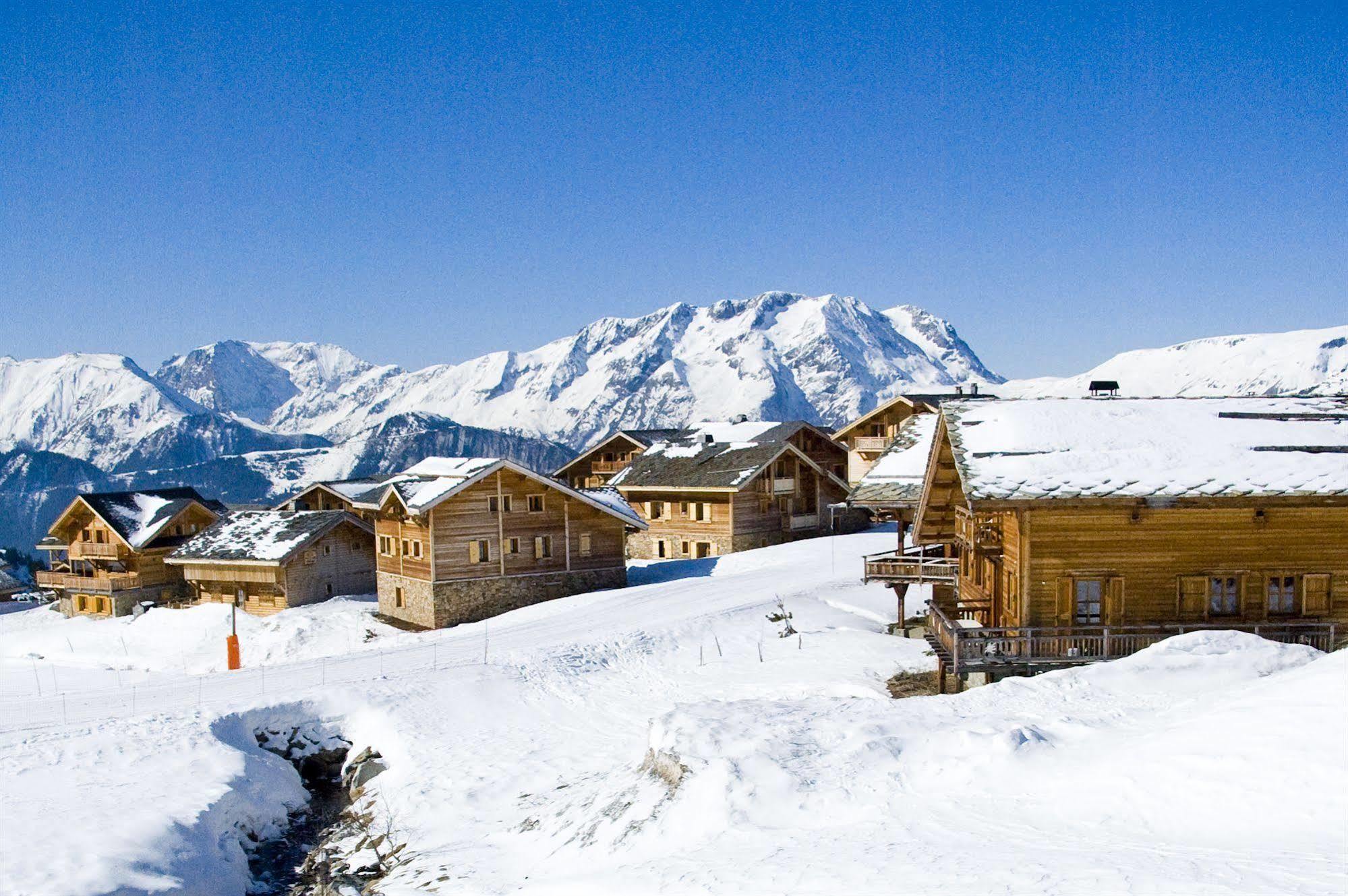 Madame Vacances Les Chalets de l'Altiport Alpe d'Huez Exterior foto